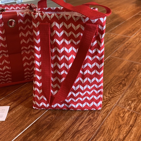 31 medium utility tote, wine bottle & unicorn Xmas - Picture 5 of 7